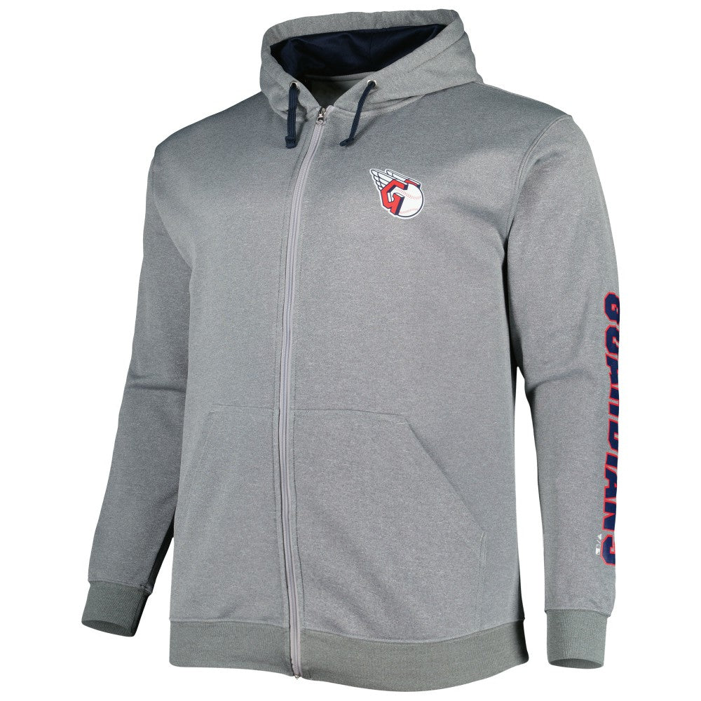 Cleveland Guardians Profile Big & Tall Pullover Hoodie - MLB Hoodies
