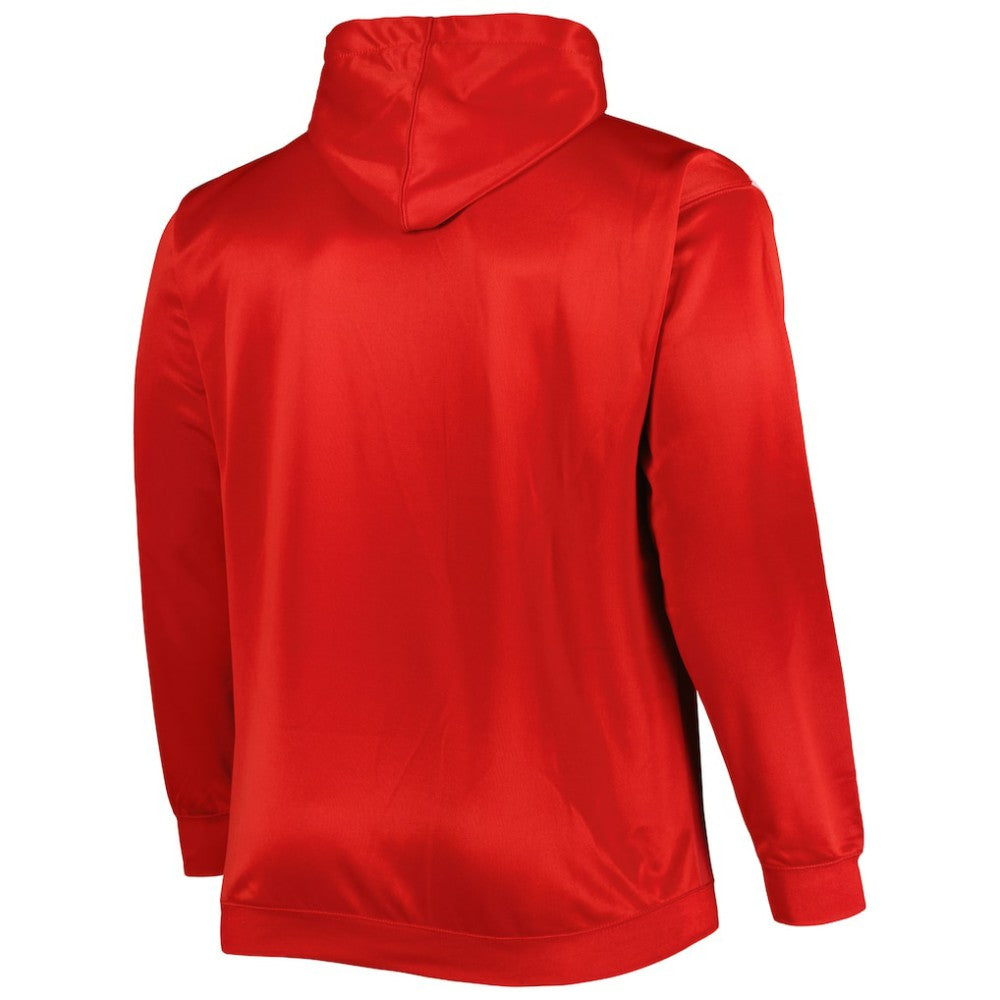 Cincinnati Reds Fade Sublimated Fleece Pullover Hoodie - MLB Hoodies