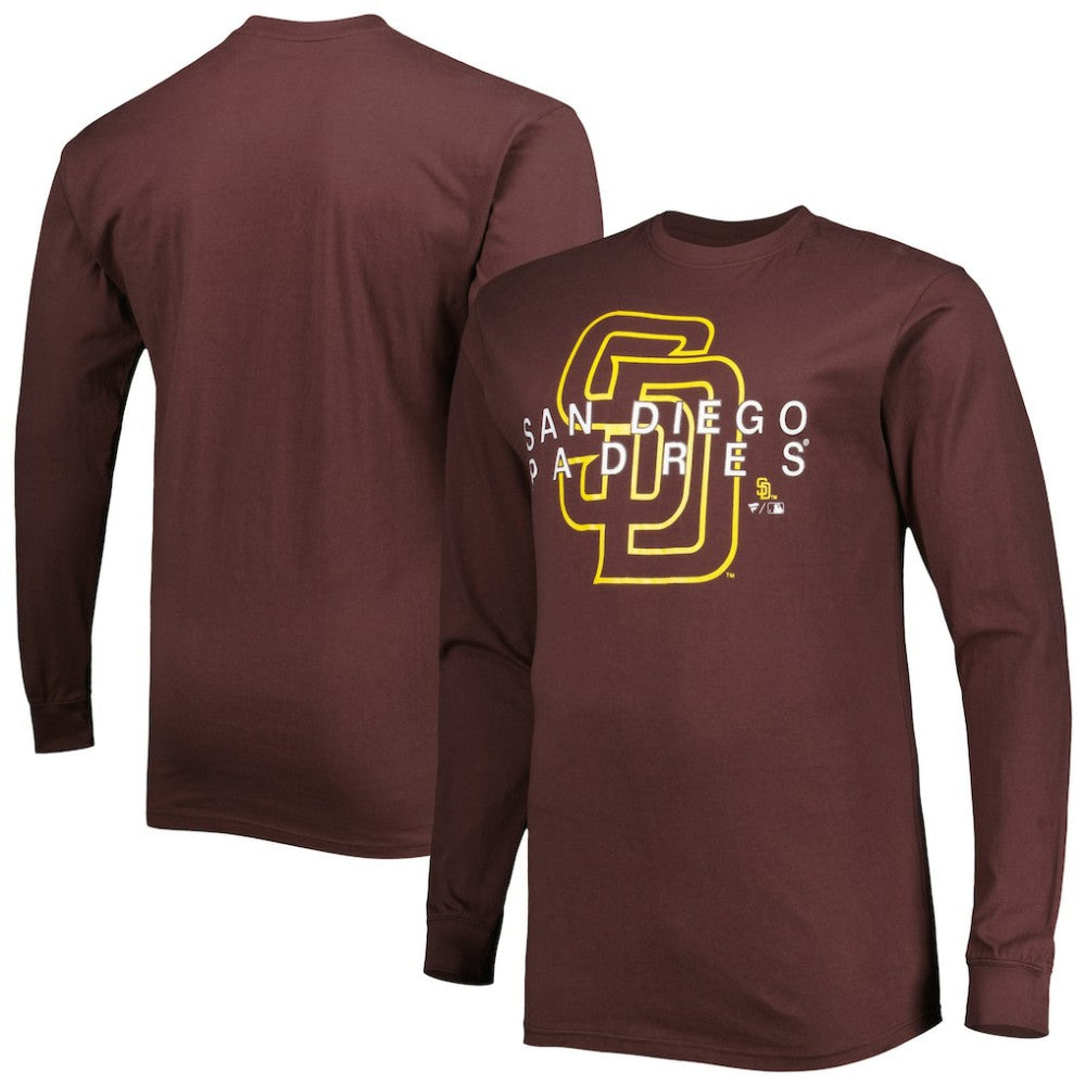 San Diego Padres Big & Tall Long Sleeve T-Shirt - MLB T-shirts