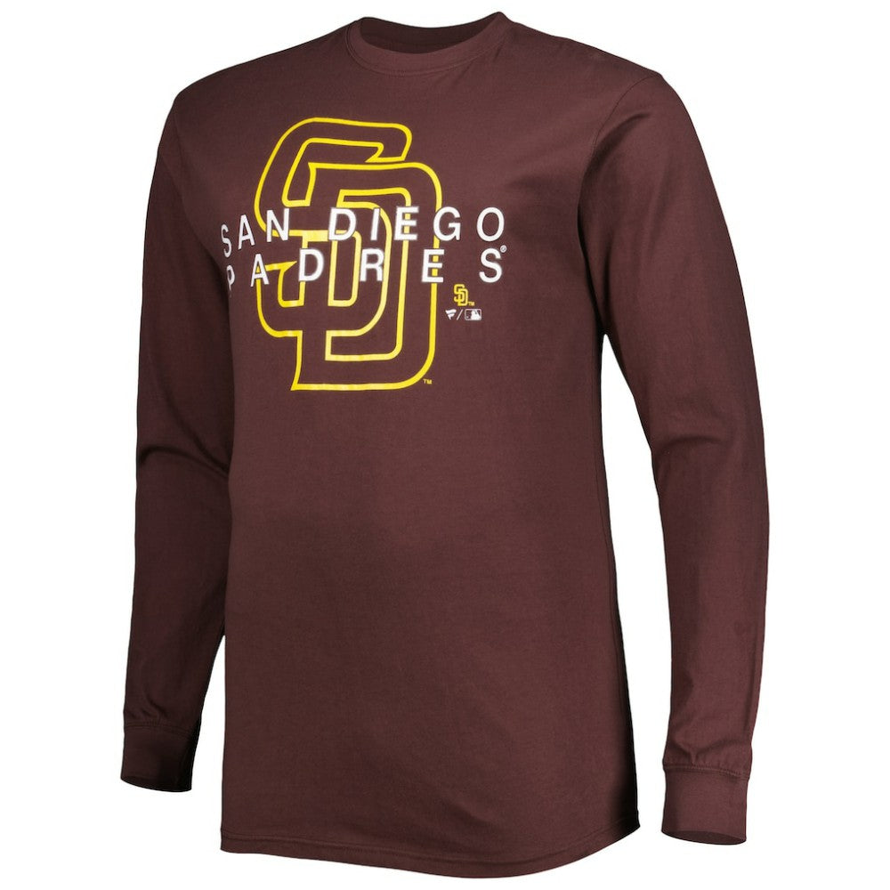 San Diego Padres Big & Tall Long Sleeve T-Shirt - MLB T-shirts