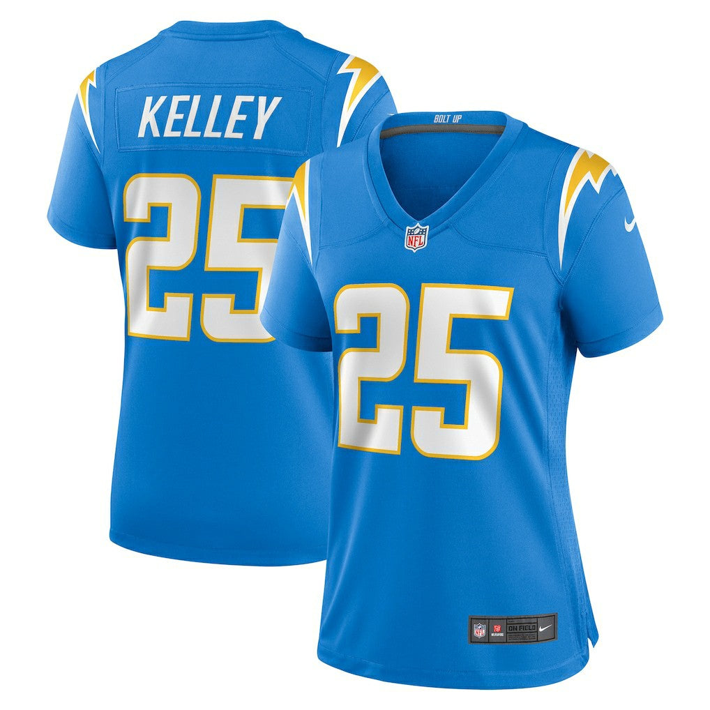 Los Angeles Chargers Joshua Kelley  Women's Player Game Jersey | NFL Outlet