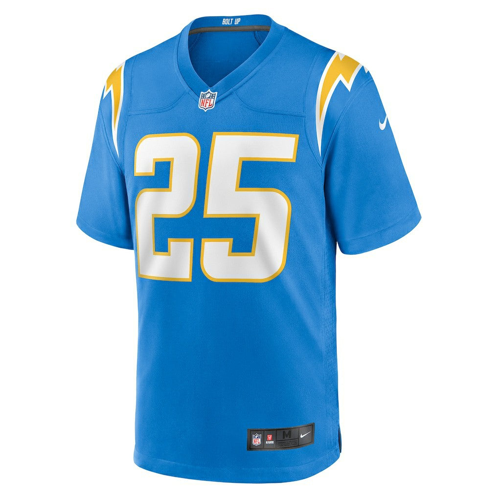 Los Angeles Chargers Joshua Kelley  Game Jersey | NFL Discount