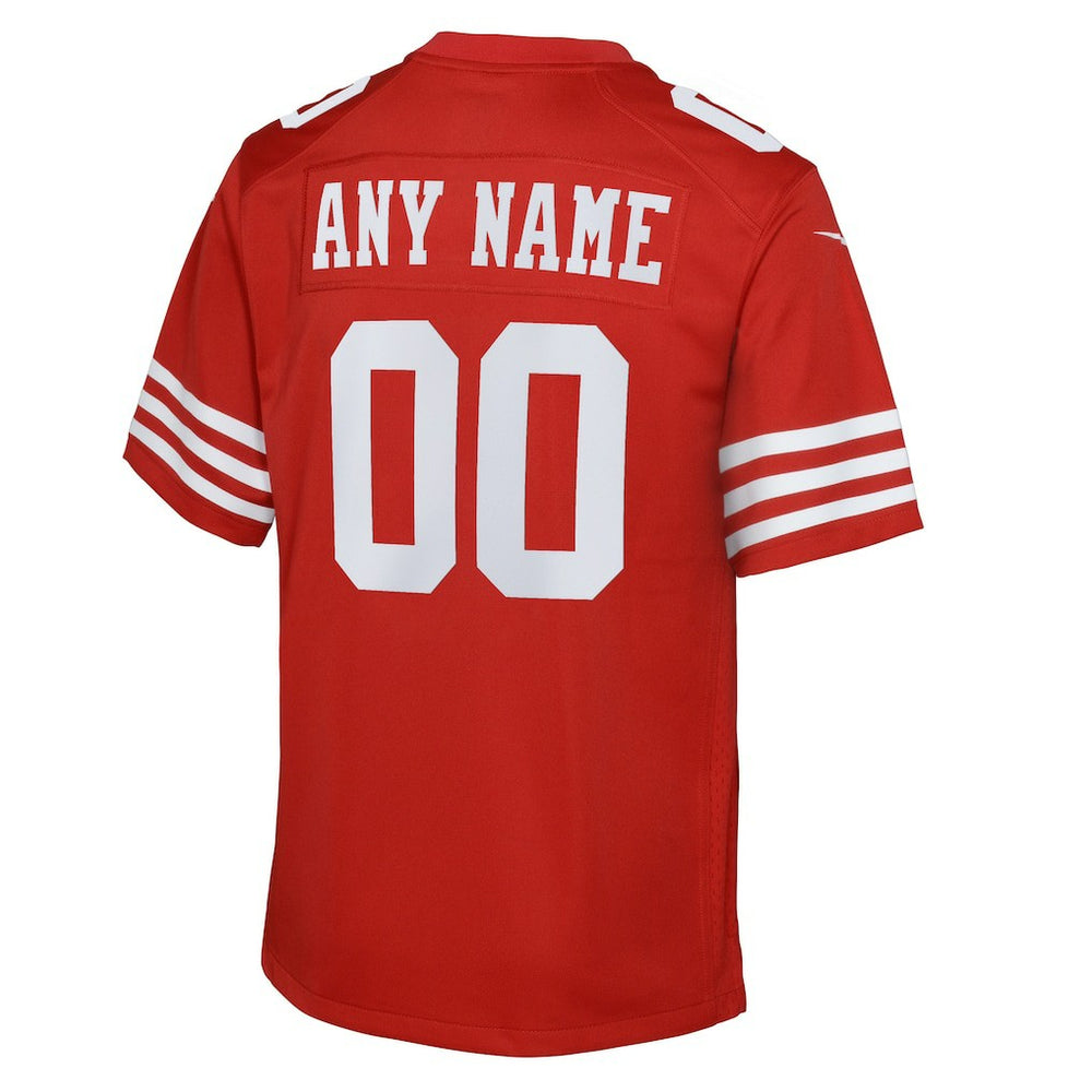 San Francisco 49ers Youth Game Custom Jersey | NFL Hot