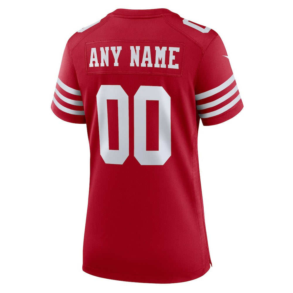 San Francisco 49ers Women's Game Custom Jersey | NFL Online