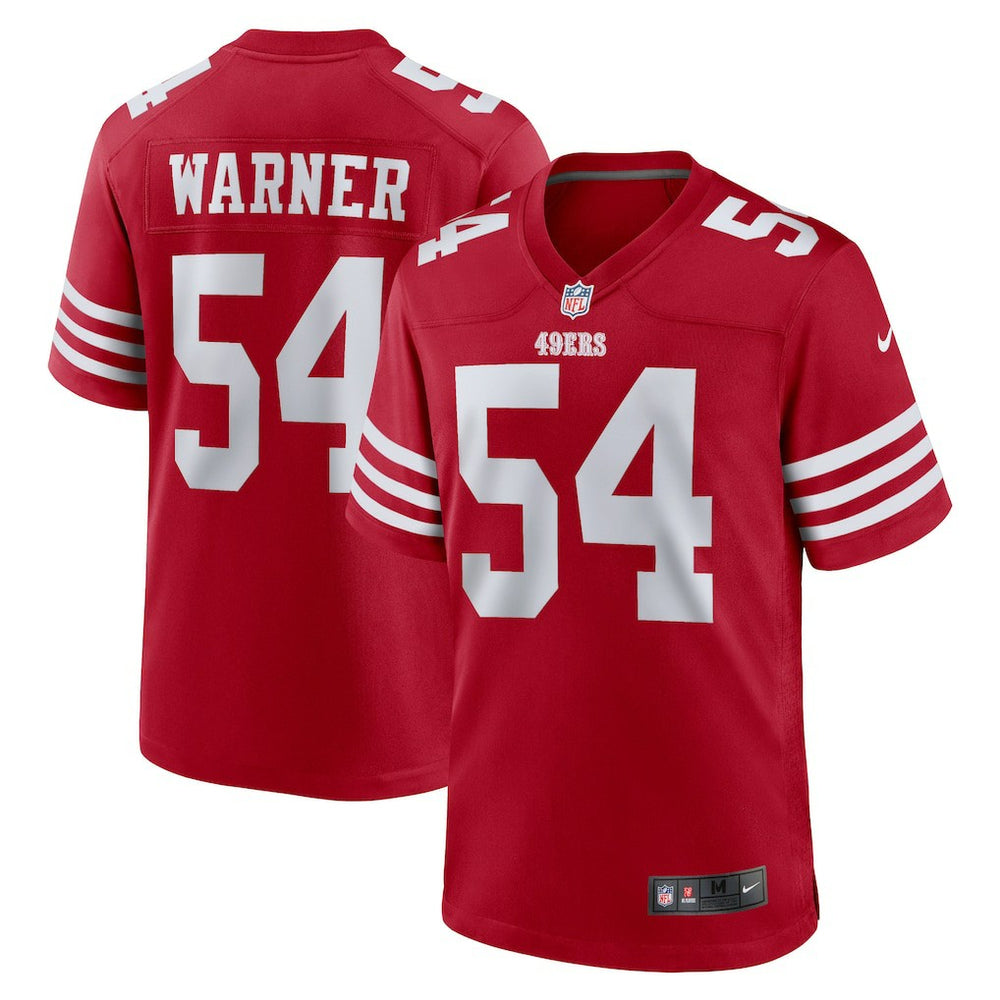 San Francisco 49ers Fred Warner  Player Game Jersey | NFL Hot
