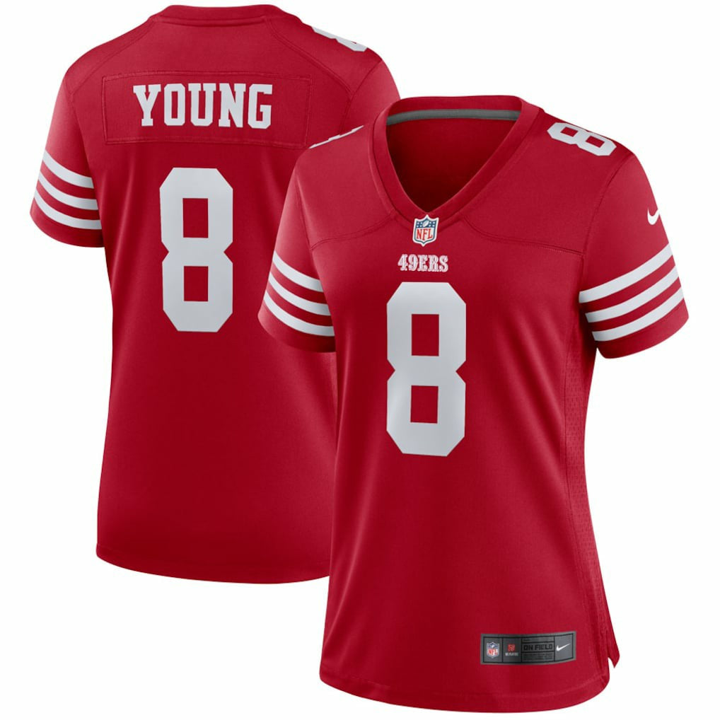 San Francisco 49ers Steve Young  Women's Retired Player Game Jersey | NFL US