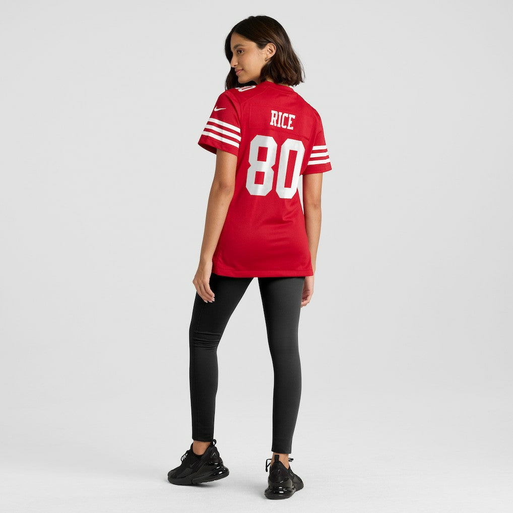 San Francisco 49ers Jerry Rice  Women's Retired Player Game Jersey | NFL On sale