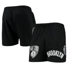 Black Brooklyn Nets Pro Standard Mesh Capsule Shorts | NBA