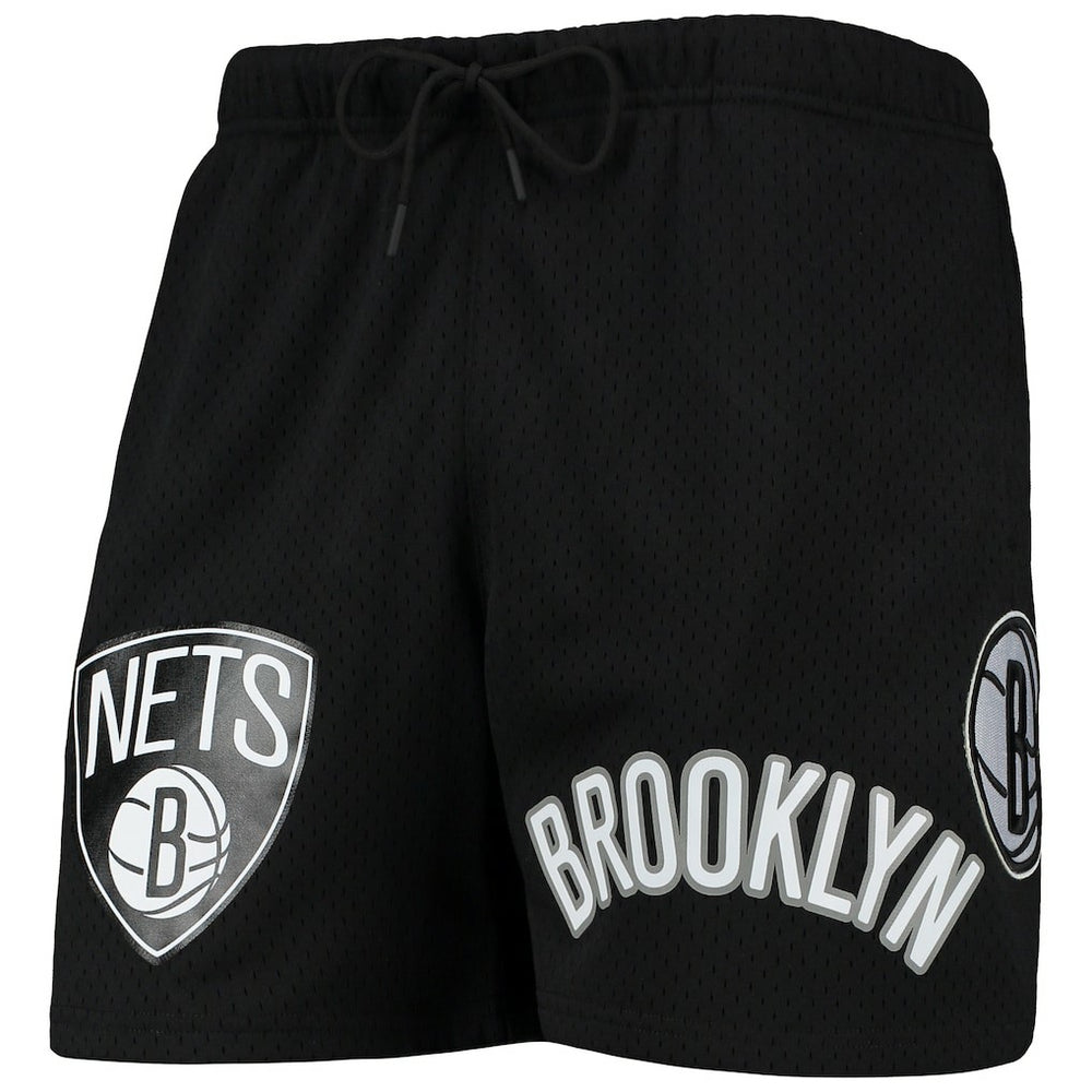 Black Brooklyn Nets Pro Standard Mesh Capsule Shorts | NBA