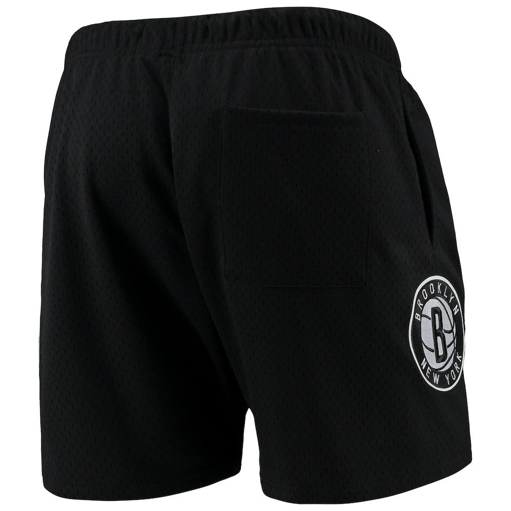 Black Brooklyn Nets Pro Standard Mesh Capsule Shorts | NBA