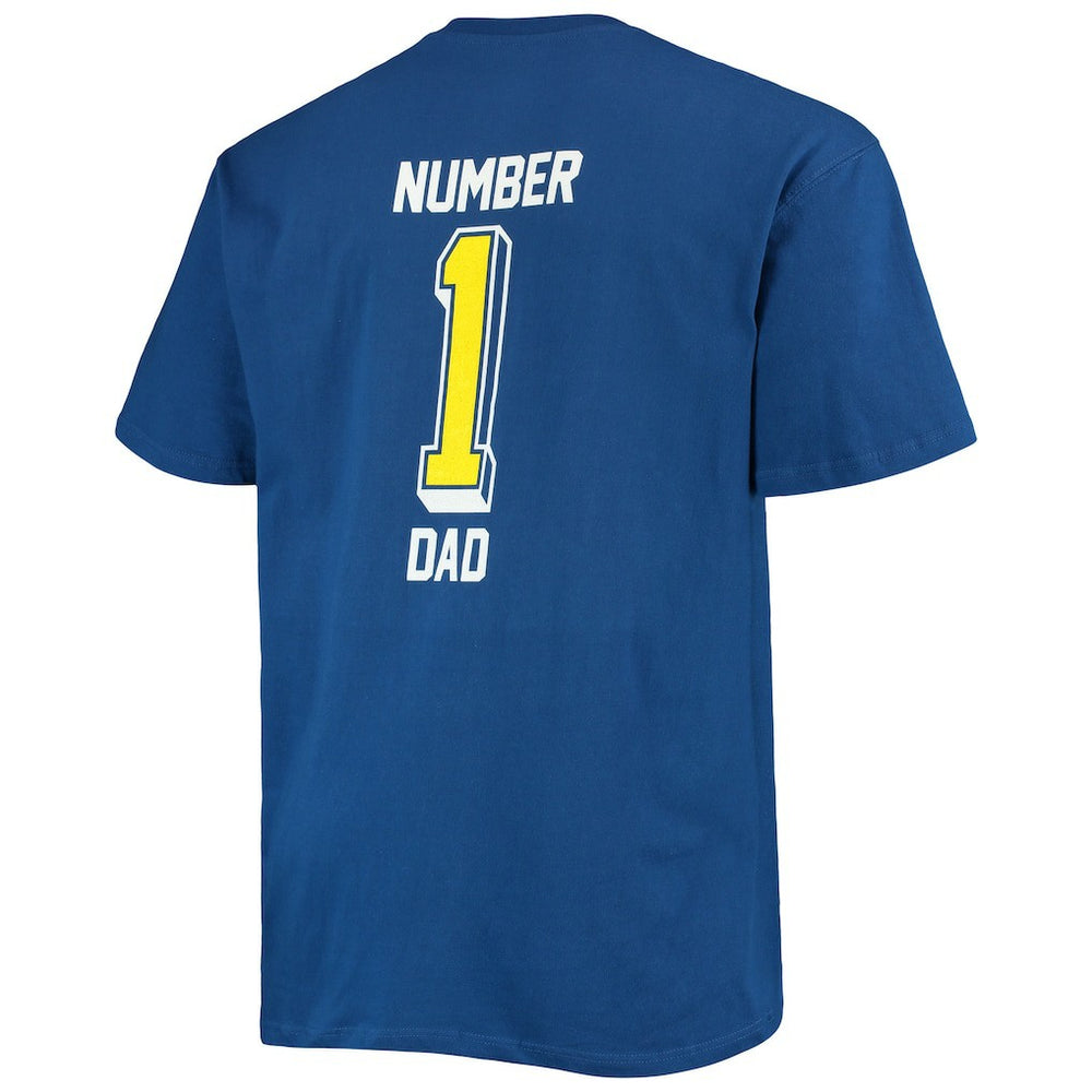 Los Angeles Rams Big & Tall #1 Dad 2-Hit T-Shirt | NFL US