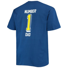 Los Angeles Rams Big & Tall #1 Dad 2-Hit T-Shirt | NFL US
