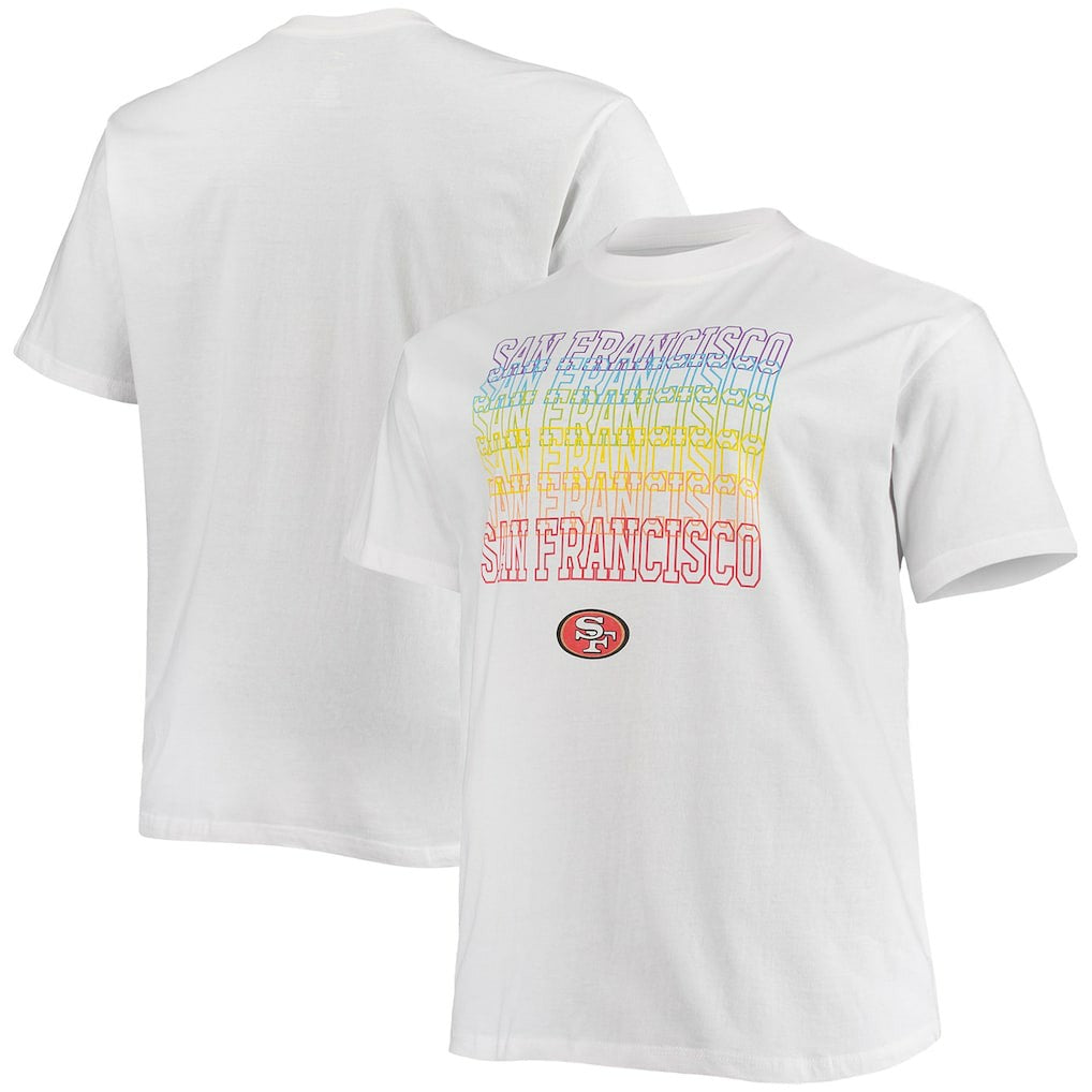 San Francisco 49ers Big & Tall City Pride T-Shirt | NFL Near me
