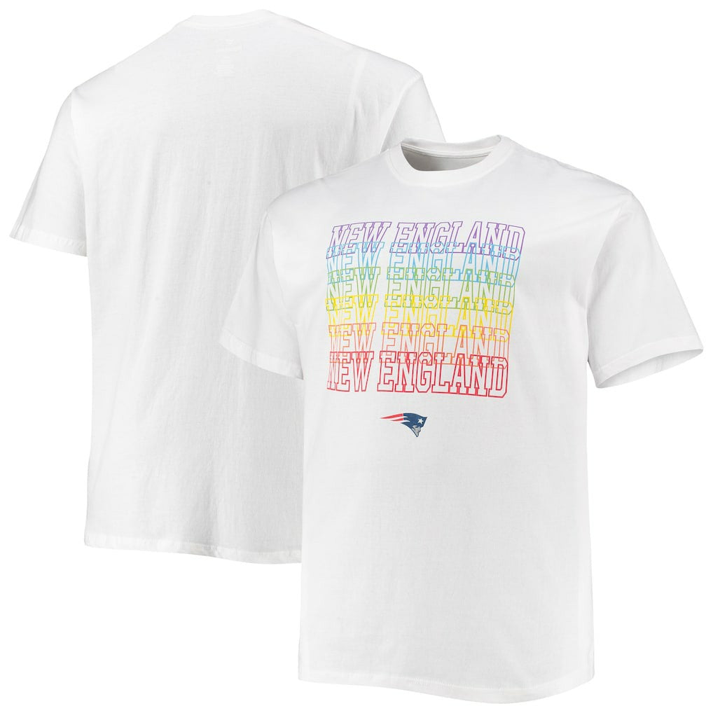 New England Patriots Big & Tall City Pride T-Shirt | NFL Discount
