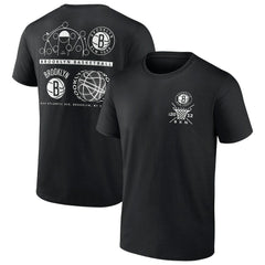 Black Brooklyn Nets Court Street Collective T-Shirt | NBA