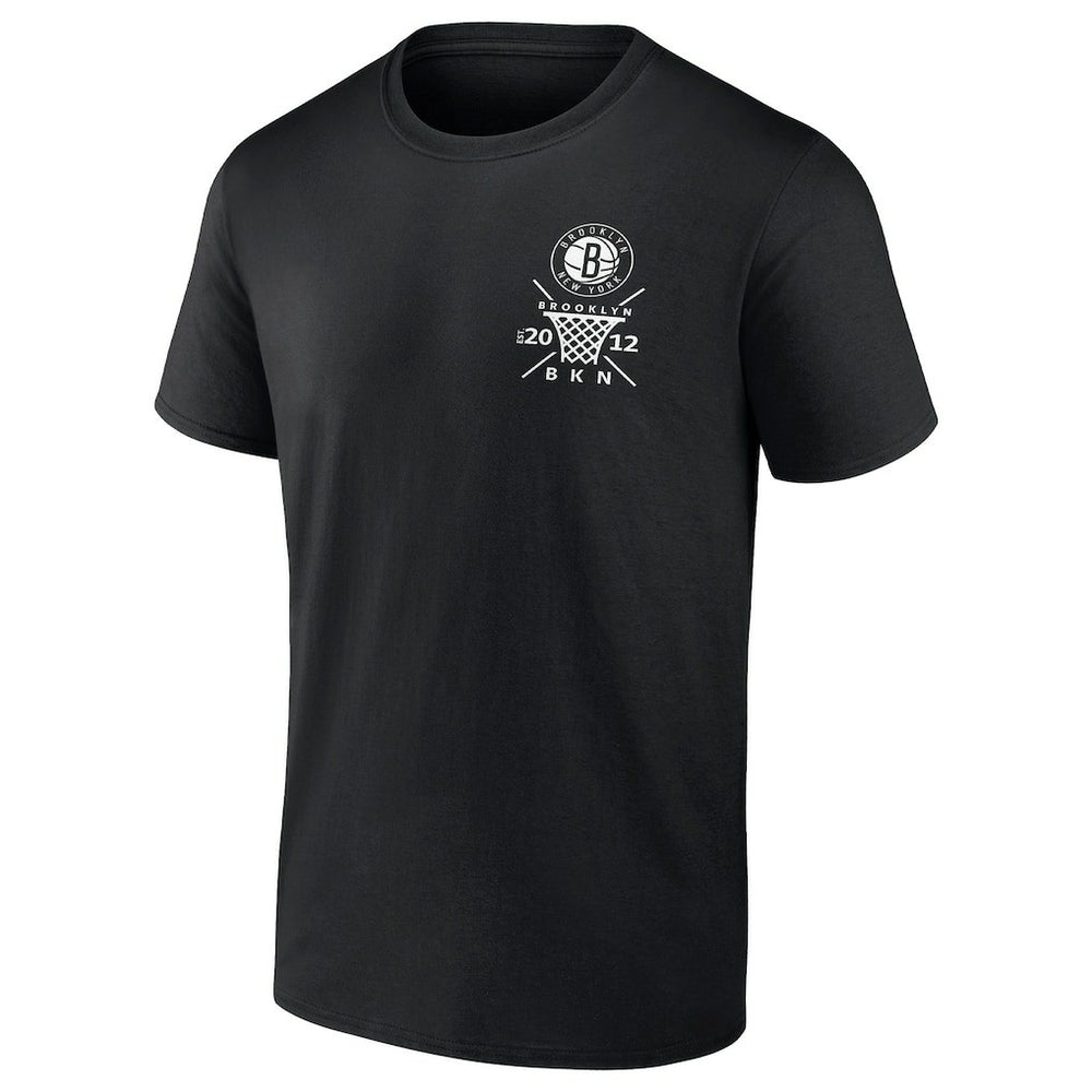 Black Brooklyn Nets Court Street Collective T-Shirt | NBA