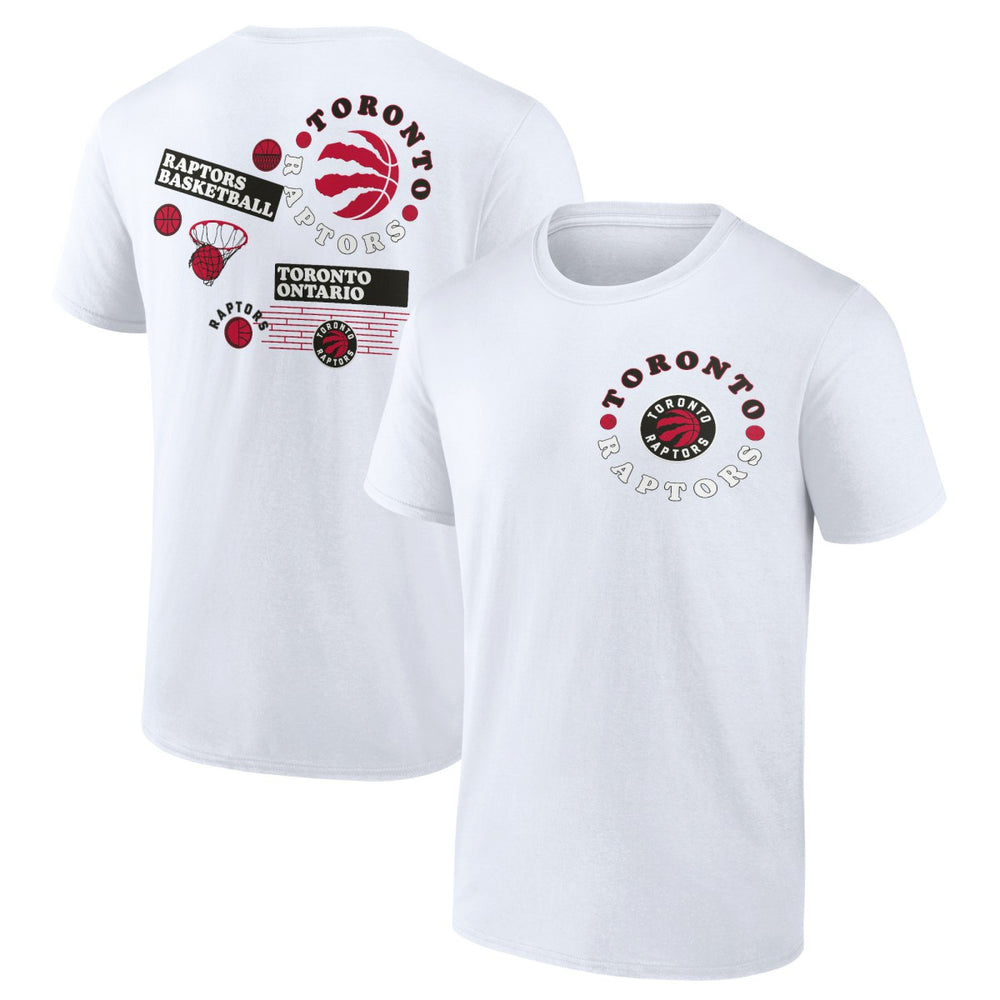 White Toronto Raptors Street Collective T-Shirt | NBA