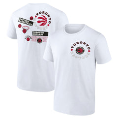 White Toronto Raptors Street Collective T-Shirt | NBA