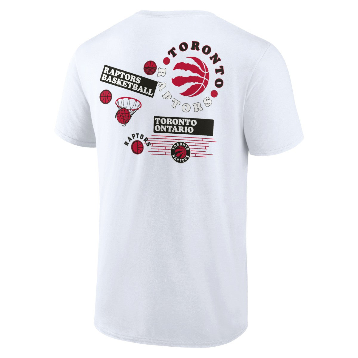 White Toronto Raptors Street Collective T-Shirt | NBA
