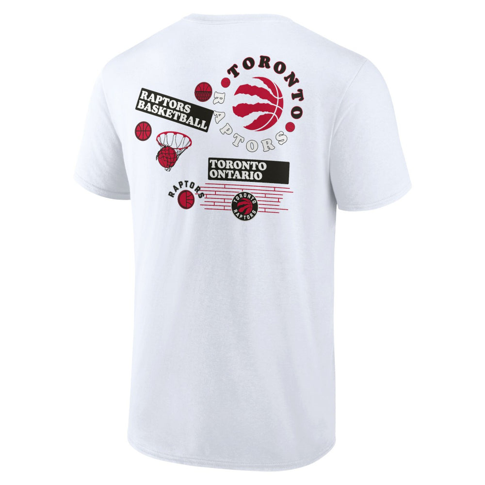 White Toronto Raptors Street Collective T-Shirt | NBA