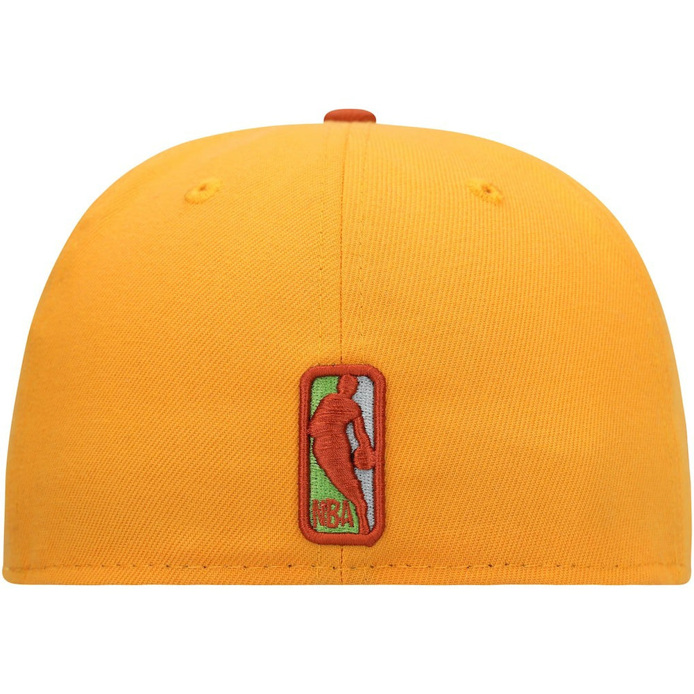 Gold/Rust Philadelphia 76ers 59FIFTY Fitted Hat | NBA