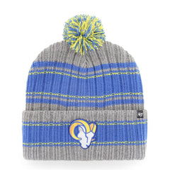 Los Angeles Rams '47 Rexford Cuffed Knit Hat with Pom | NFL Outlet