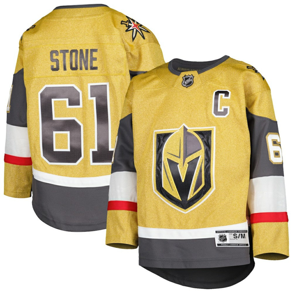 Mark Stone Vegas Golden Knights Youth Home Captain Patch Premier Player Jersey -  NHL Jerseys