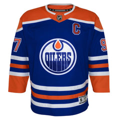 Connor McDavid Edmonton Oilers Youth Home Premier Player Jersey -  NHL Jerseys