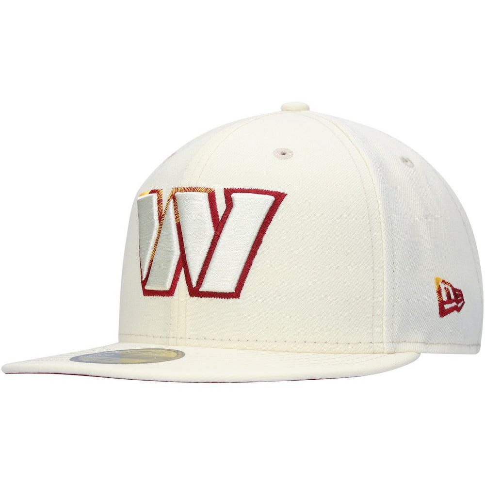 Washington Commanders Chrome Color Dim 59FIFTY Fitted Hat | NFL Sale