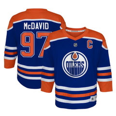 Connor McDavid Edmonton Oilers Youth Home Replica Player Jersey -  NHL Jerseys