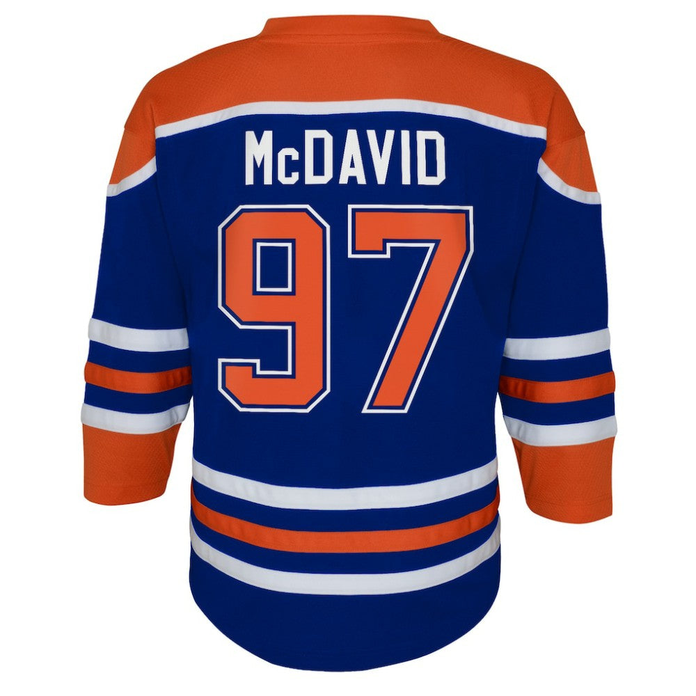 Connor McDavid Edmonton Oilers Youth Home Replica Player Jersey -  NHL Jerseys