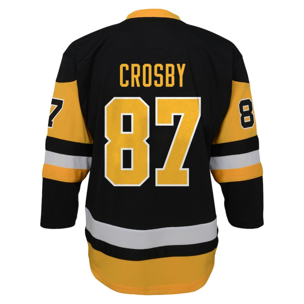 Sidney Crosby Pittsburgh Penguins Youth Captain Patch Home Replica Player Jersey -  NHL Jerseys