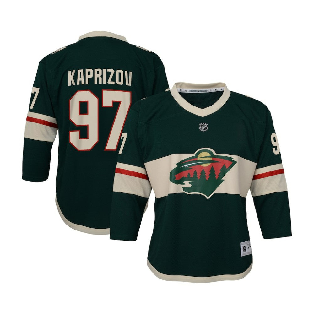 Kirill Kaprizov Minnesota Wild Youth Home Replica Player Jersey -  NHL Jerseys