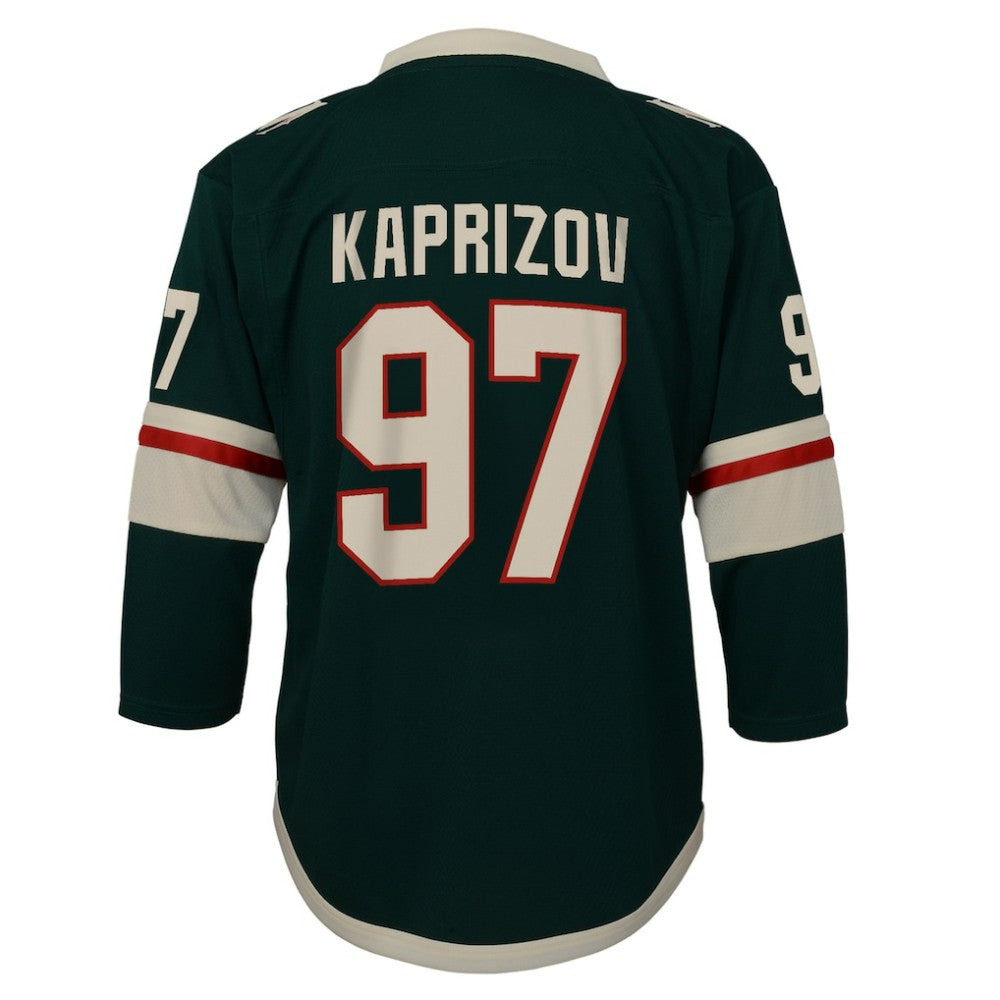 Kirill Kaprizov Minnesota Wild Youth Home Replica Player Jersey -  NHL Jerseys