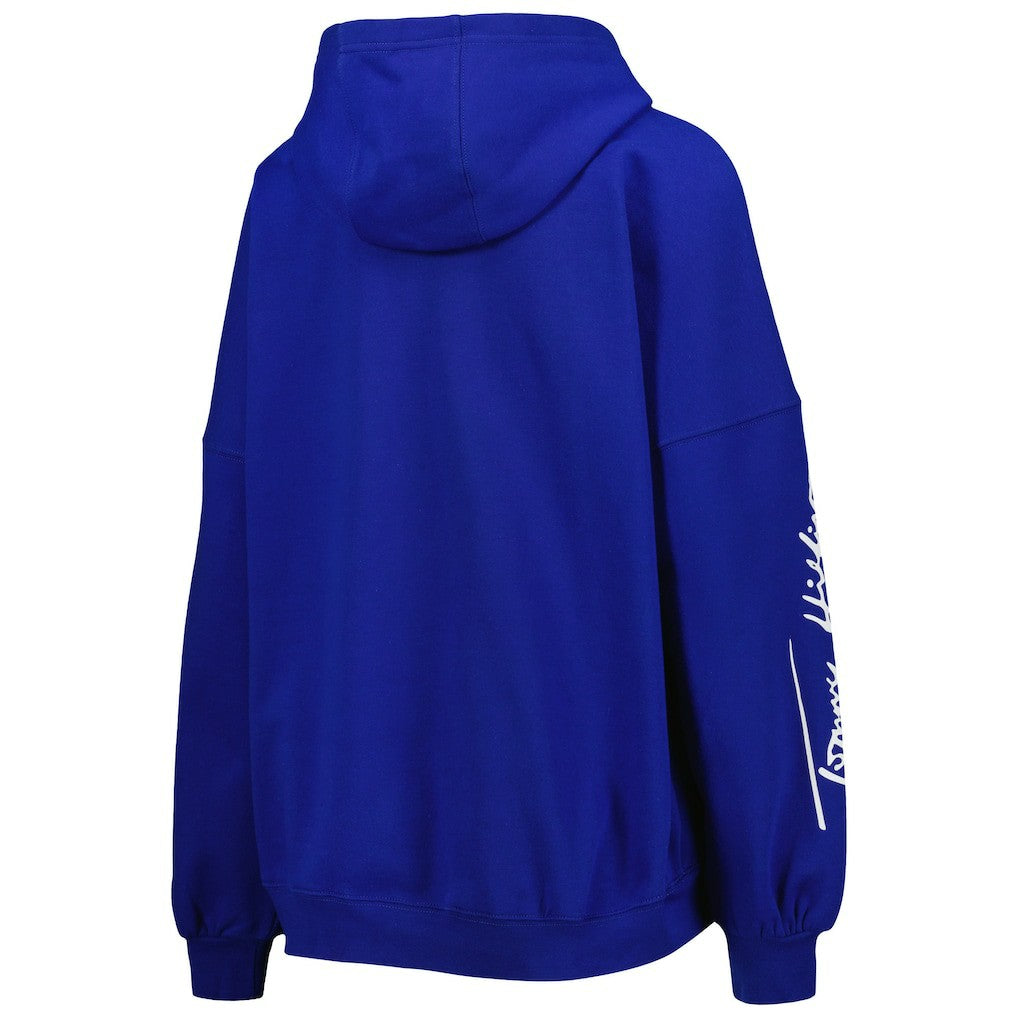 Buffalo Bills Tommy Hilfiger Women's Becca Drop Shoulder Pullover Hoodie | NFL Hot