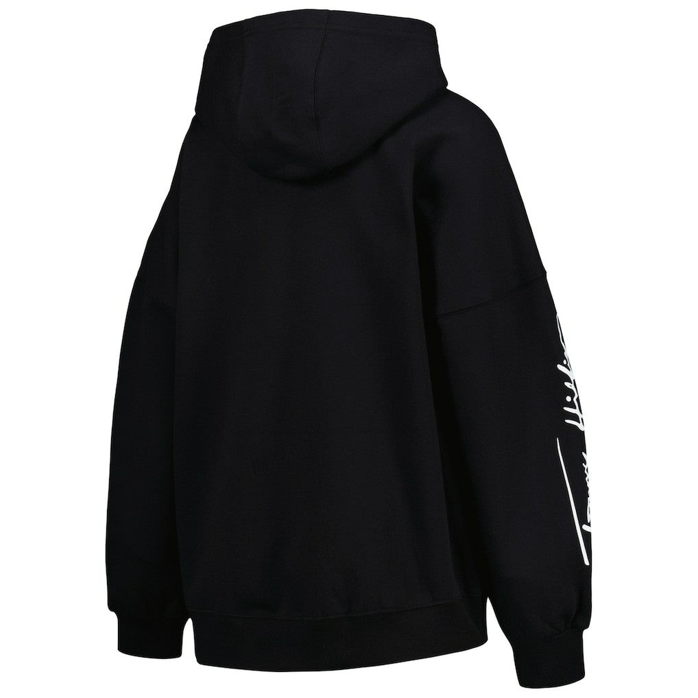 Las Vegas Raiders Tommy Hilfiger Women's Becca Drop Shoulder Pullover Hoodie | NFL US