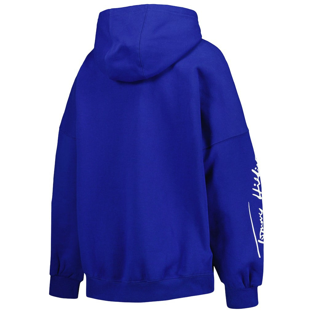 Los Angeles Rams Tommy Hilfiger Women's Becca Drop Shoulder Pullover Hoodie | NFL Discount