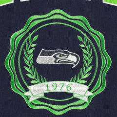 Seattle Seahawks Tommy Hilfiger Women's Becca Drop Shoulder Pullover Hoodie | NFL On sale