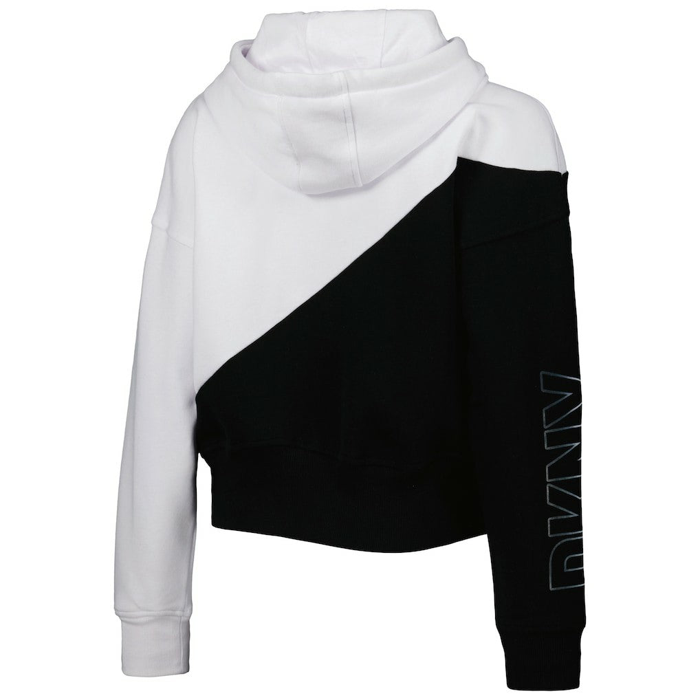 New Orleans Saints DKNY Sport Women's Bobbi Color Blocked Pullover Hoodie | NFL On sale