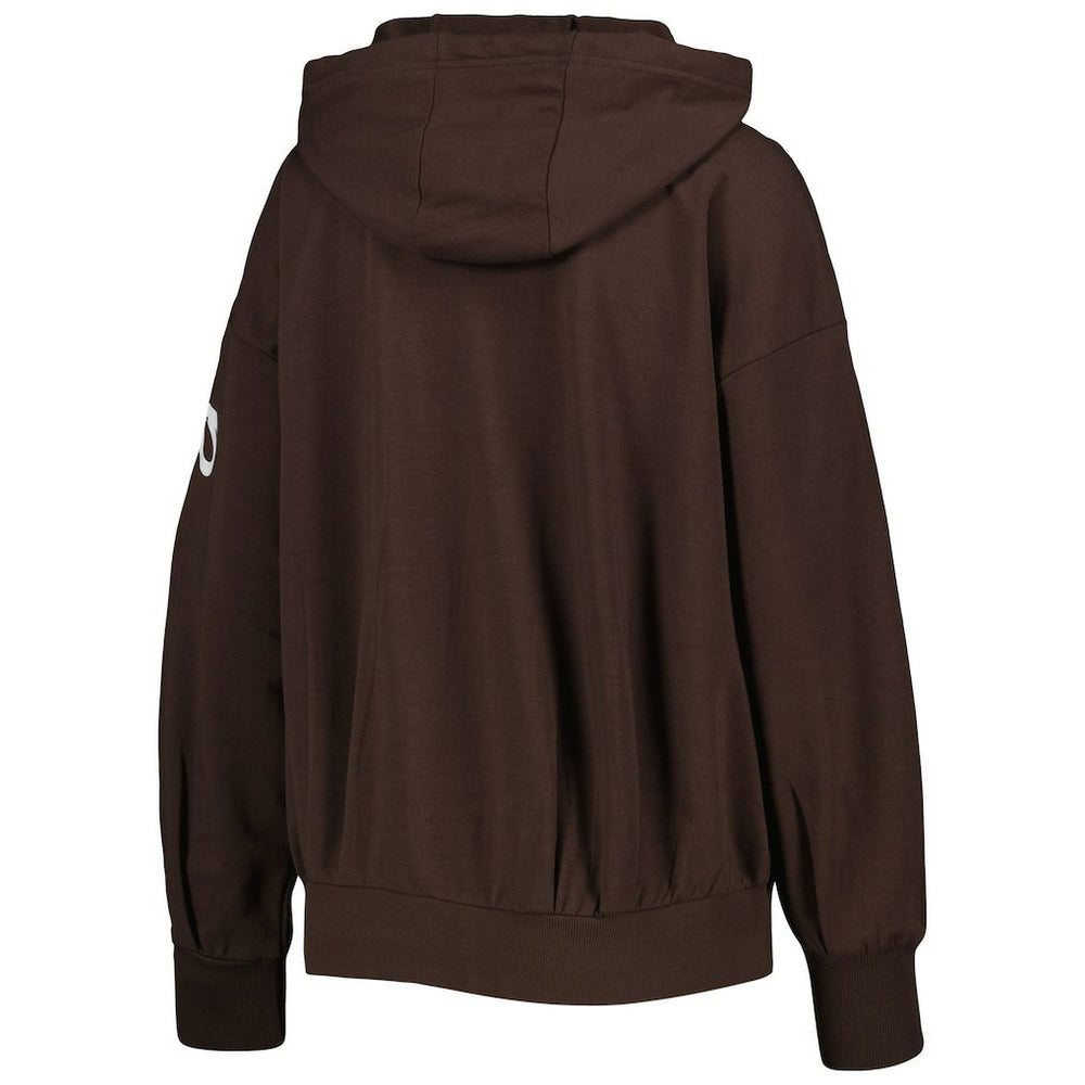 Cleveland Browns MSX by Michael Strahan Women's Emerson Lightweight Full-Zip Hoodie | NFL On sale