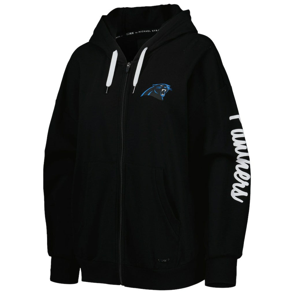 Carolina Panthers MSX by Michael Strahan Women's Emerson Lightweight Full-Zip Hoodie | NFL Near me