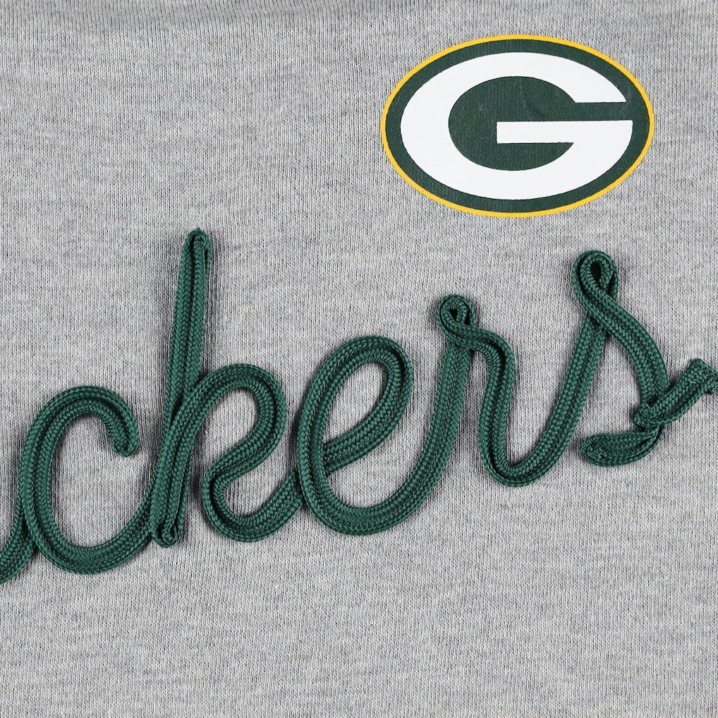 Green Bay Packers Touch Women's Outfield Deep V-Back Waist Length Pullover Sweatshirt | NFL On sale