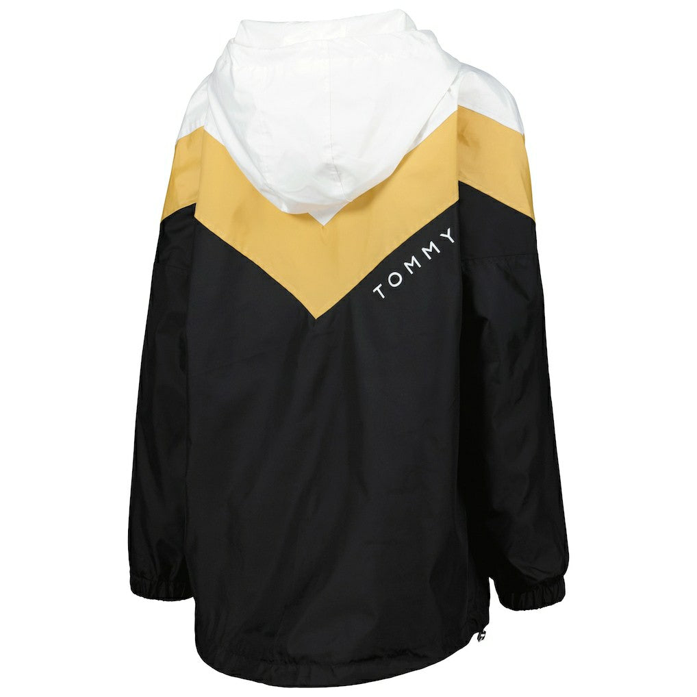 New Orleans Saints Tommy Hilfiger Women's Staci Half-Zip Hoodie Windbreaker Jacket | NFL Online