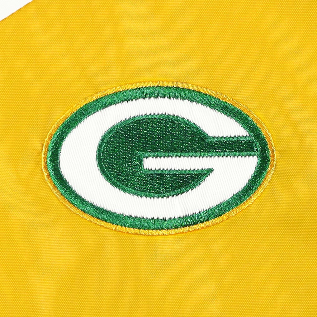 Green Bay Packers Tommy Hilfiger Women's Staci Half-Zip Hoodie Windbreaker Jacket | NFL New
