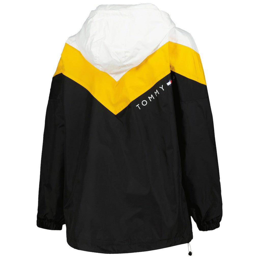 Pittsburgh Steelers Tommy Hilfiger Women's Staci Half-Zip Hoodie Windbreaker Jacket | NFL Discount
