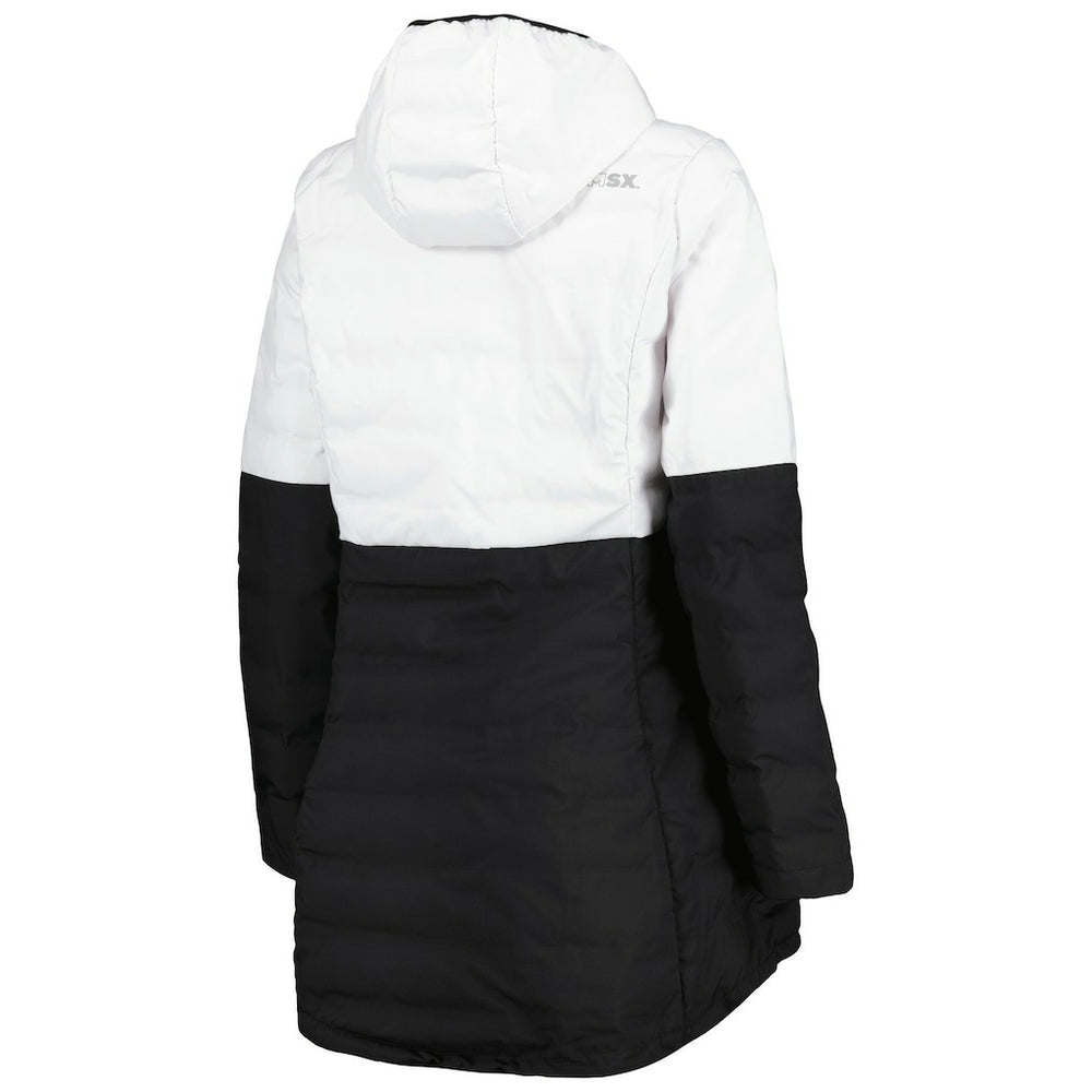 Las Vegas Raiders MSX by Michael Strahan Women's Willow Quilted Hoodie Full-Zip Jacket | NFL Near me