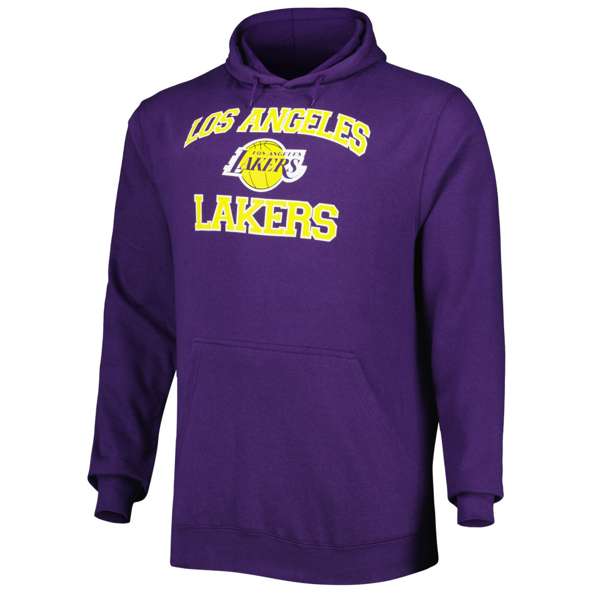 Purple Los Angeles Lakers Big & Tall Heart & Soul Pullover Hoodie | NBA