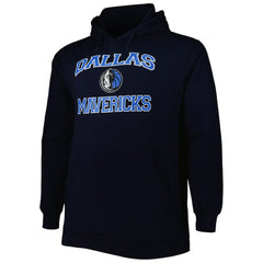 Navy Dallas Mavericks Big & Tall Heart & Soul Pullover Hoodie sale | NBA