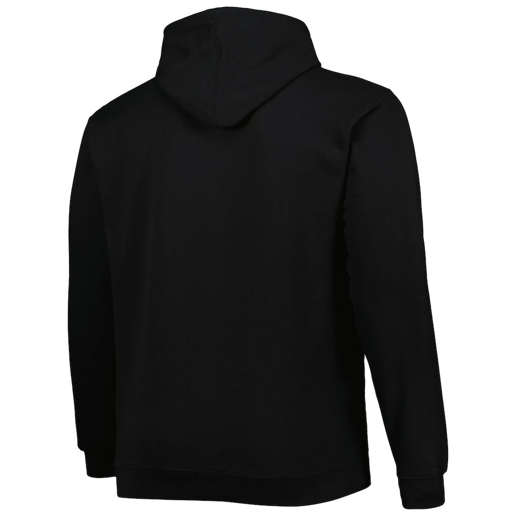 Black Brooklyn Nets Big & Tall Heart & Soul Pullover Hoodie | NBA