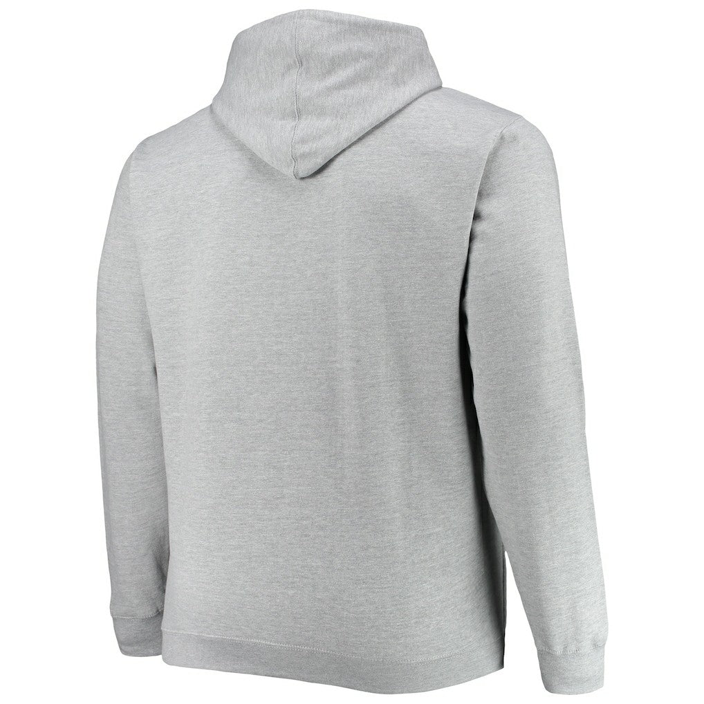 Heathered Gray Brooklyn Nets Big & Tall Heart & Soul Pullover Hoodie | NBA